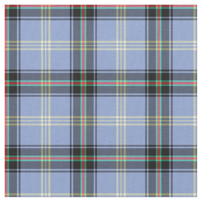 Clan Bell Tartan Stoff (Nahaufnahme)