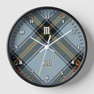 Clan Bell Tartan Uhr