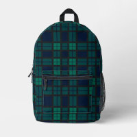 Clan Black Watch Tartan Kariert Blue Green Karo