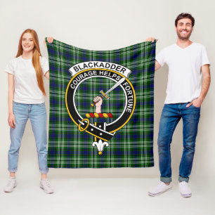Clan Blackadder Tartan Kariert Fleecedecke