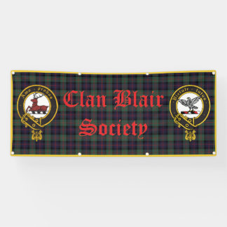 Clan-Blair-Fahnetartan-Hintergrund Banner