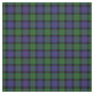 Clan-Blair schottischer Tartan-kariertes Gewebe Stoff