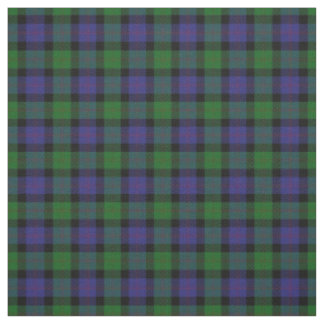 Clan-Blair schottischer Tartan-kariertes Gewebe Stoff