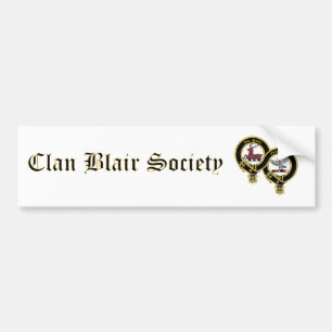 Clan Blair Society Autoaufkleber