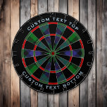 Clan Blair Tartan Dart Board Dartscheibe<br><div class="desc">Clan Blair Traditioneller Tartan mit modernen Farben. Nahtloses Muster. Zwei benutzerdefinierte Textbereiche auf dem äußeren Ring.</div>