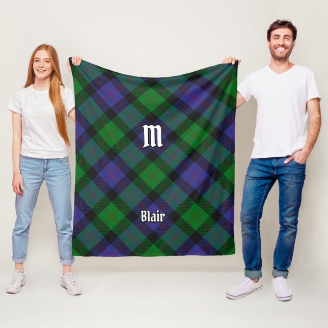Clan Blair Tartan Fleece Blanket (Beispiel)
