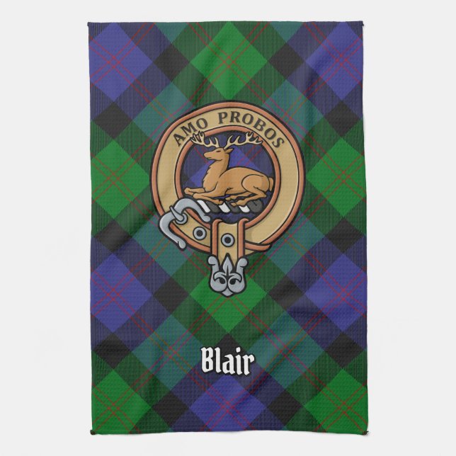 Clan Blair Wappen Küchentücher (Vertikal)