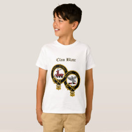 Clan Blair Wappen mit Name Kid's T - Shirt