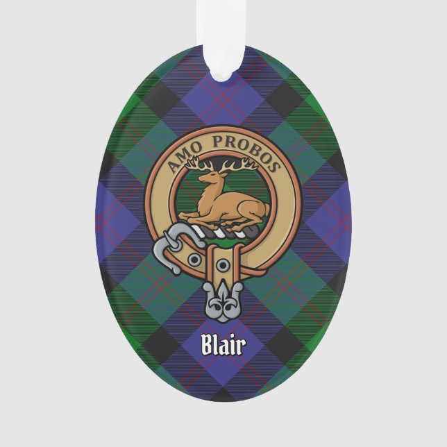 Clan Blair Wappen Ornament (Vorderseite)