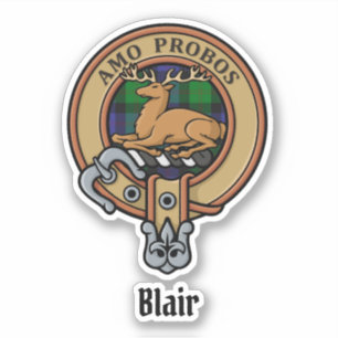 Clan Blair Wappen Sticker