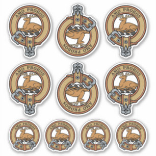 Clan Blair Wappen Sticker Set