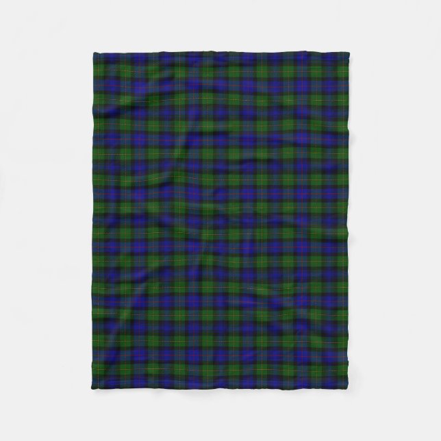 Clan Bonner Tartan Kariert Fleecedecke (Vorderseite)