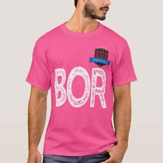Clan Borthwick B und O und R Familie Matching T-Shirt