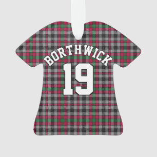 Clan Borthwick Tartan Weihnachtspulli Ornament