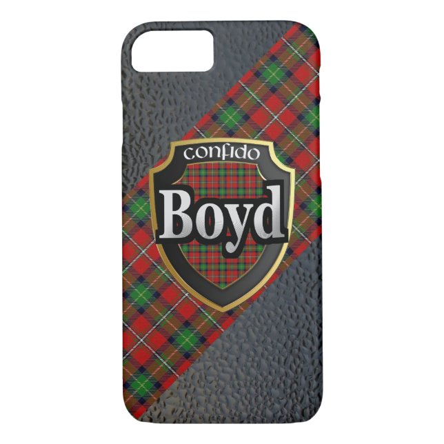 Clan Boyd Scottish Celebration Case-Mate iPhone Hülle (Rückseite)