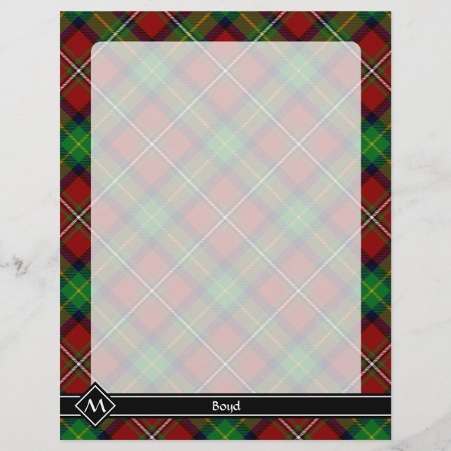 Clan Boyd Tartan Flyer (Vorne)