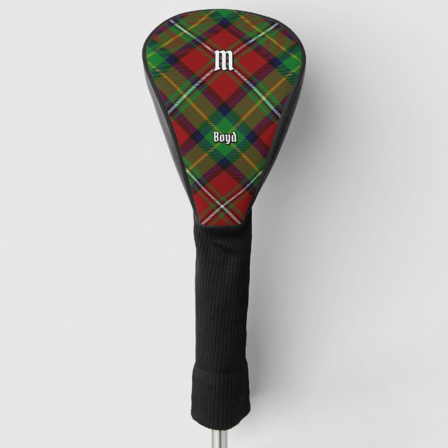 Clan Boyd Tartan Golf Headcover (Vorderseite)