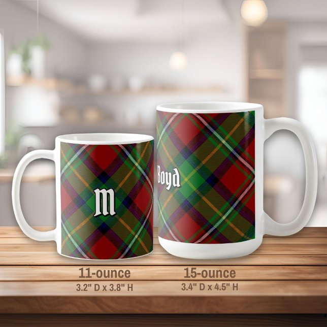 Clan Boyd Tartan Kaffeetasse (Von Creator hochgeladen)