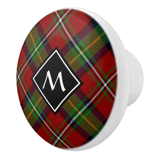 Clan Boyd Tartan Keramikknauf (Rechts)