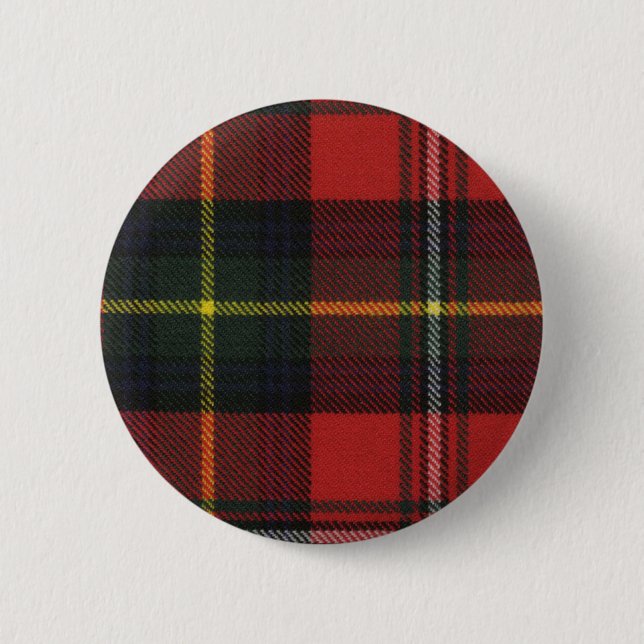Clan Boyd Tartan-Knopf Button (Vorderseite)