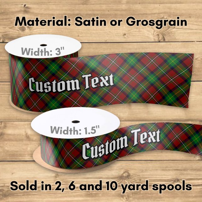 Clan Boyd Tartan Satinband (Von Creator hochgeladen)