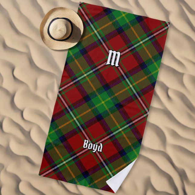 Clan Boyd Tartan Strandtuch (Von Creator hochgeladen)