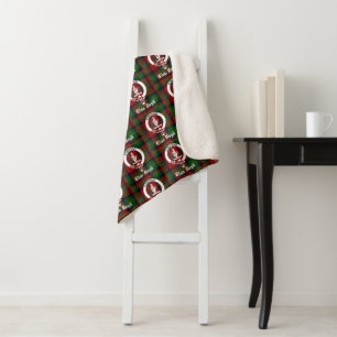 Clan Boyd Wappen & Tartan Sherpadecke
