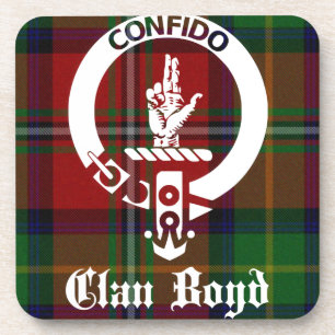 Clan Boyd Wappen Tartan Untersetzer