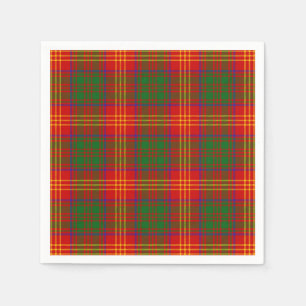 Clan brennt Tartan Serviette