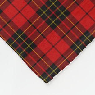 Clan Brodie Scottish Tartan Kariertes Muster Fleecedecke
