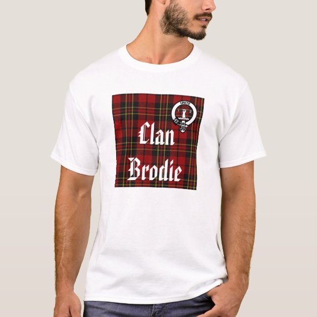 Clan Brodie Stolz-T-Shirt T-Shirt (Vorderseite)