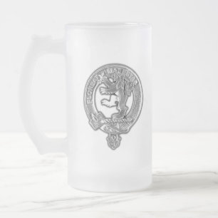 Clan Brown Crest Mattglas Bierglas