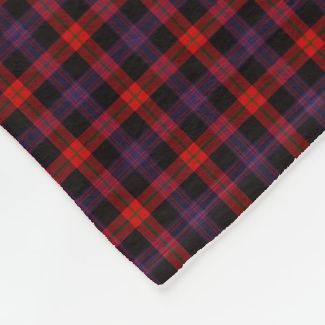 Clan Brown Tartan Fleecedecke (Ecke)