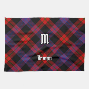 Clan Brown Tartan Geschirrtuch