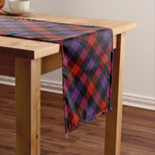 Clan Brown Tartan Großer Tischläufer