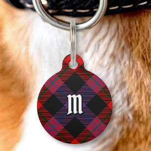 Clan Brown Tartan Haustiermarke