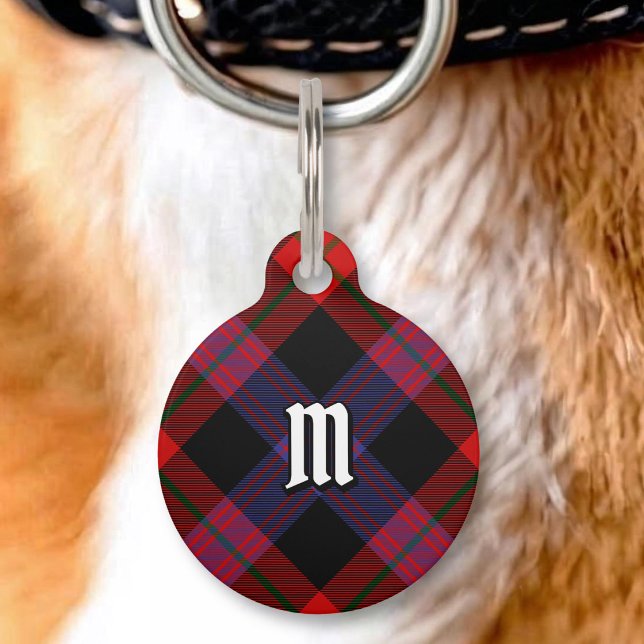 Clan Brown Tartan Haustiermarke (Von Creator hochgeladen)