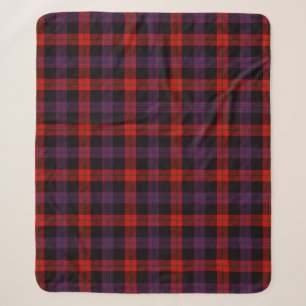 Clan Brown Tartan Kariert Sherpadecke