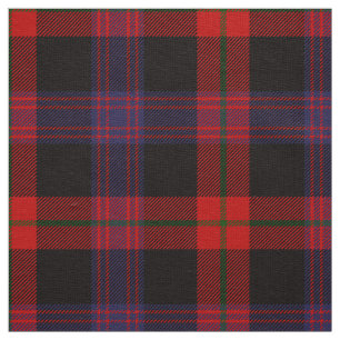 Clan Brown Tartan Kariert Stoff