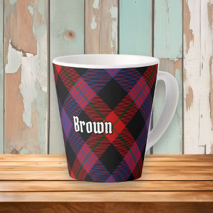 Clan Brown Tartan Milchtasse