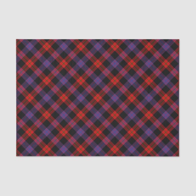 Clan Brown Tartan Seidenpapier (Vorderseite)
