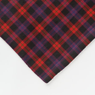 Clan-BrownTartan Fleecedecke