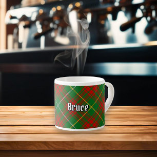 Clan Bruce Hunting Tartan Espressotasse