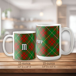 Clan Bruce Hunting Tartan Kaffeetasse