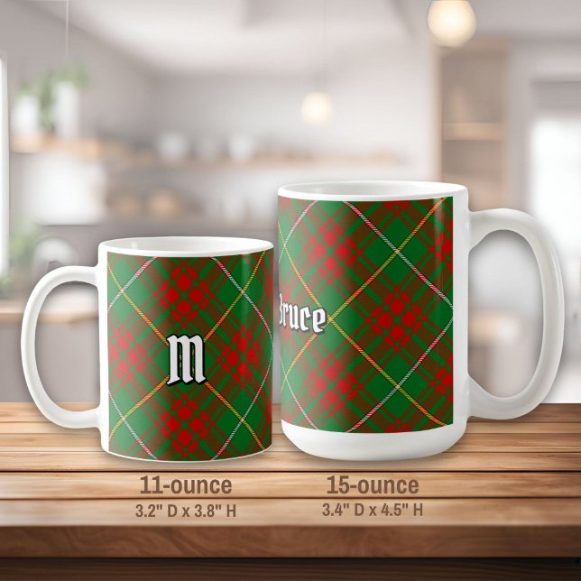 Clan Bruce Hunting Tartan Kaffeetasse (Von Creator hochgeladen)