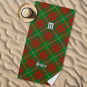 Clan Bruce Hunting Tartan Strandtuch