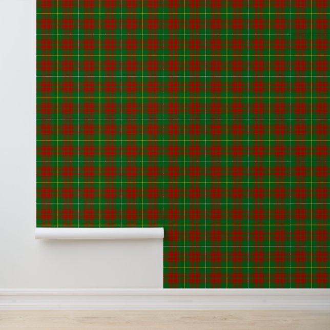 Clan Bruce Hunting Tartan Tapete (Anwendung)