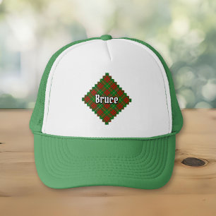Clan Bruce Hunting Tartan Truckerkappe