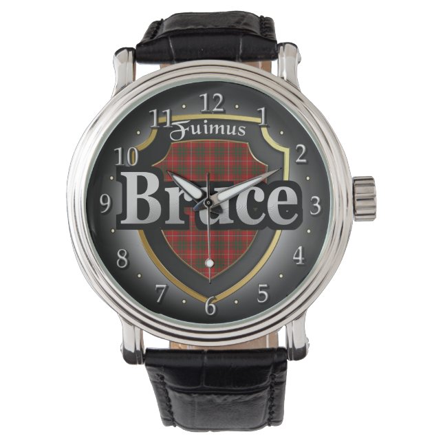 Clan Bruce Scotland Celebration Watch Armbanduhr (Vorderseite)
