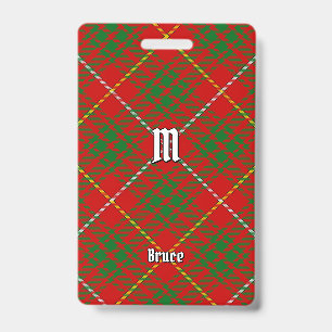 Clan Bruce Tartan Ausweis